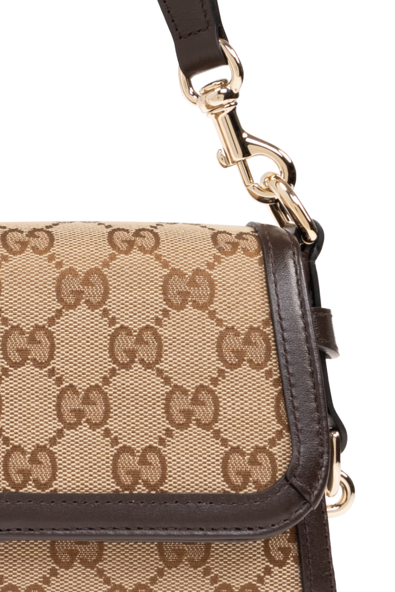 ショルダーバッグ・ポシェット GUCCI GG FABRIC SMALL GUCCI LUCE SHOULDER BAG Gucci - Gucci Luce Fabric shoulder bag Beige - The Corner